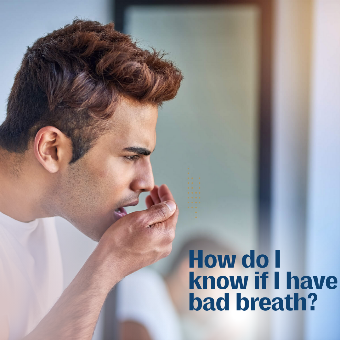 Healthy oral bacteria balance supporting fresh breath and good oral health