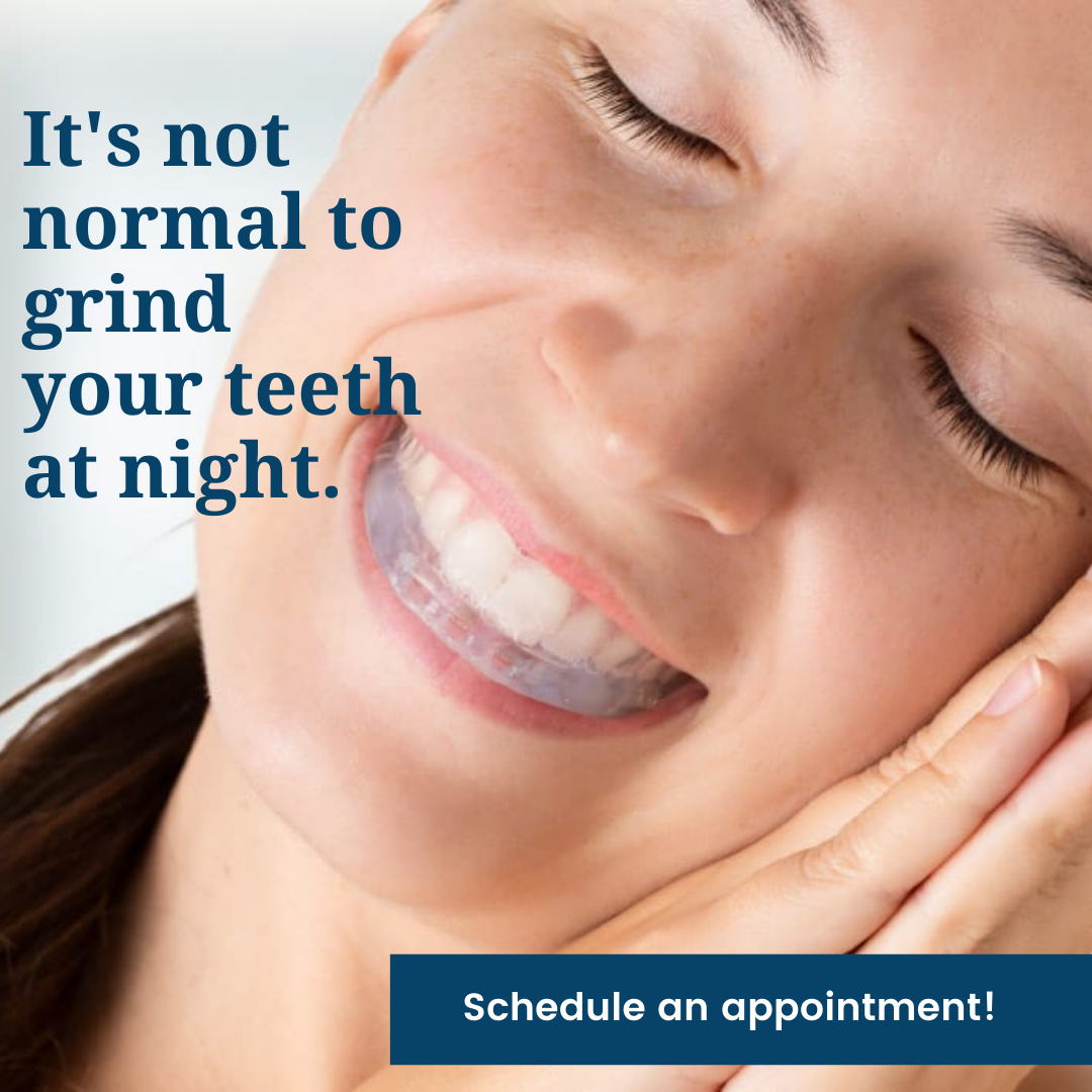 Custom dental night guard for protection against teeth grinding
